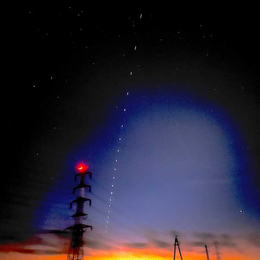 Starlinki nad Polską