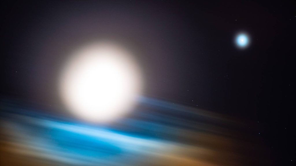 Księżyc i Jowisz - 14.12.2024