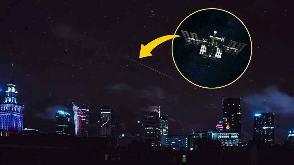 ISS nad Polską