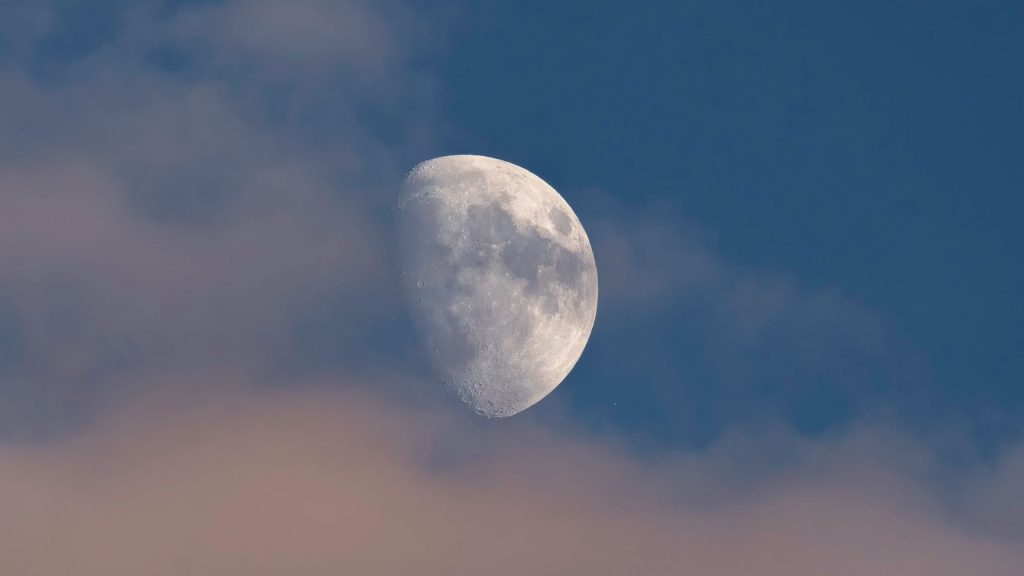 Księżyc Jowisz koniunkcja